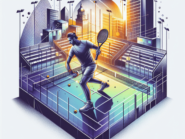 Storrelse mal padel tennisbane detalj hovedbilde