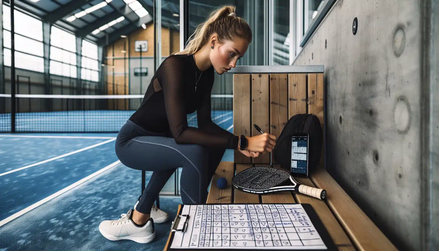 Hvordan finne en padelpartner som matcher spillestilen din &ndash; illustrasjon 1