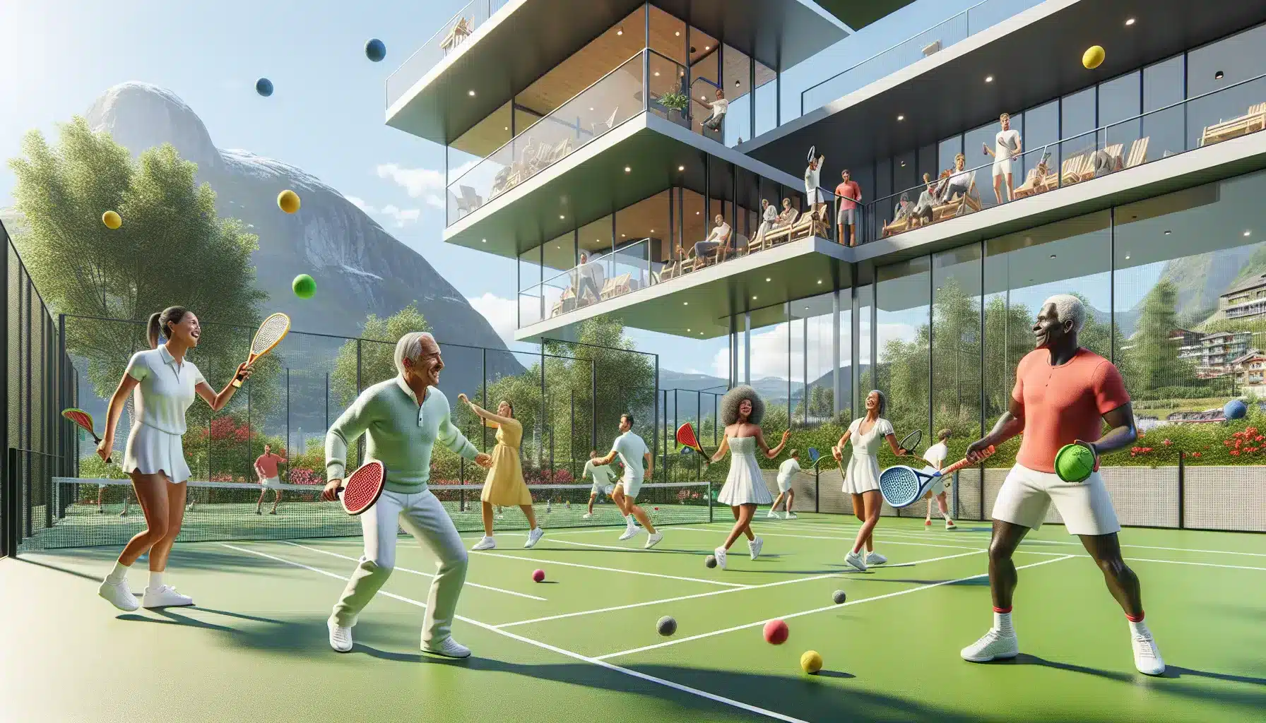 Padeltennis for alle: hvorfor sporten har tatt norge med storm – en guide til den nye folkefavoritten – illustrasjon 2