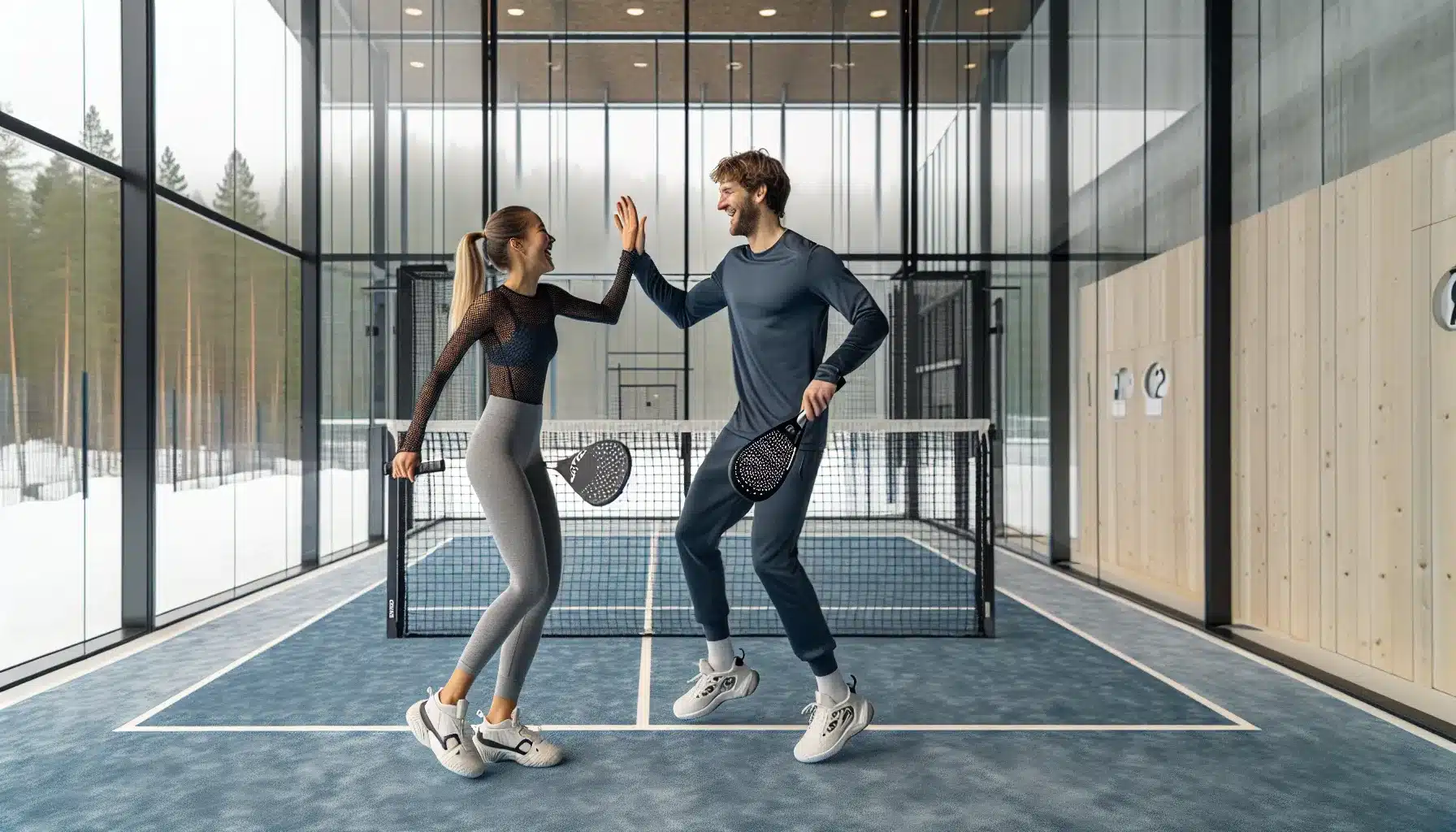 Padel for par: hvordan spille sammen og ha det g&oslash;y &ndash; illustrasjon 2