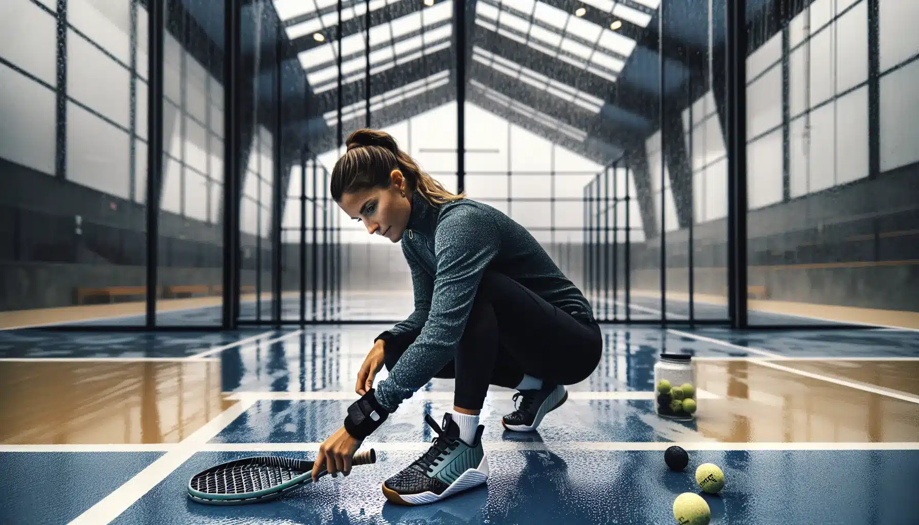 Hvordan spille padel i regnv&aelig;r: tips for innend&oslash;rsbaner &ndash; illustrasjon 2